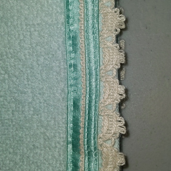 Dundee Vintage Floral Print Cotton Blend Towel Lot 2 Washcloths 2 Hand Towels - Picture 3 of 12